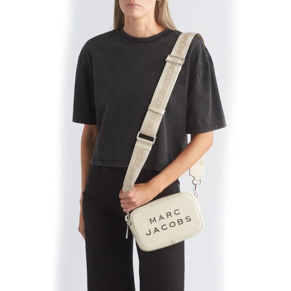 Marc Jacobs Flash Leather Crossbody Bag – Rock Grey - Picture 4 of 6